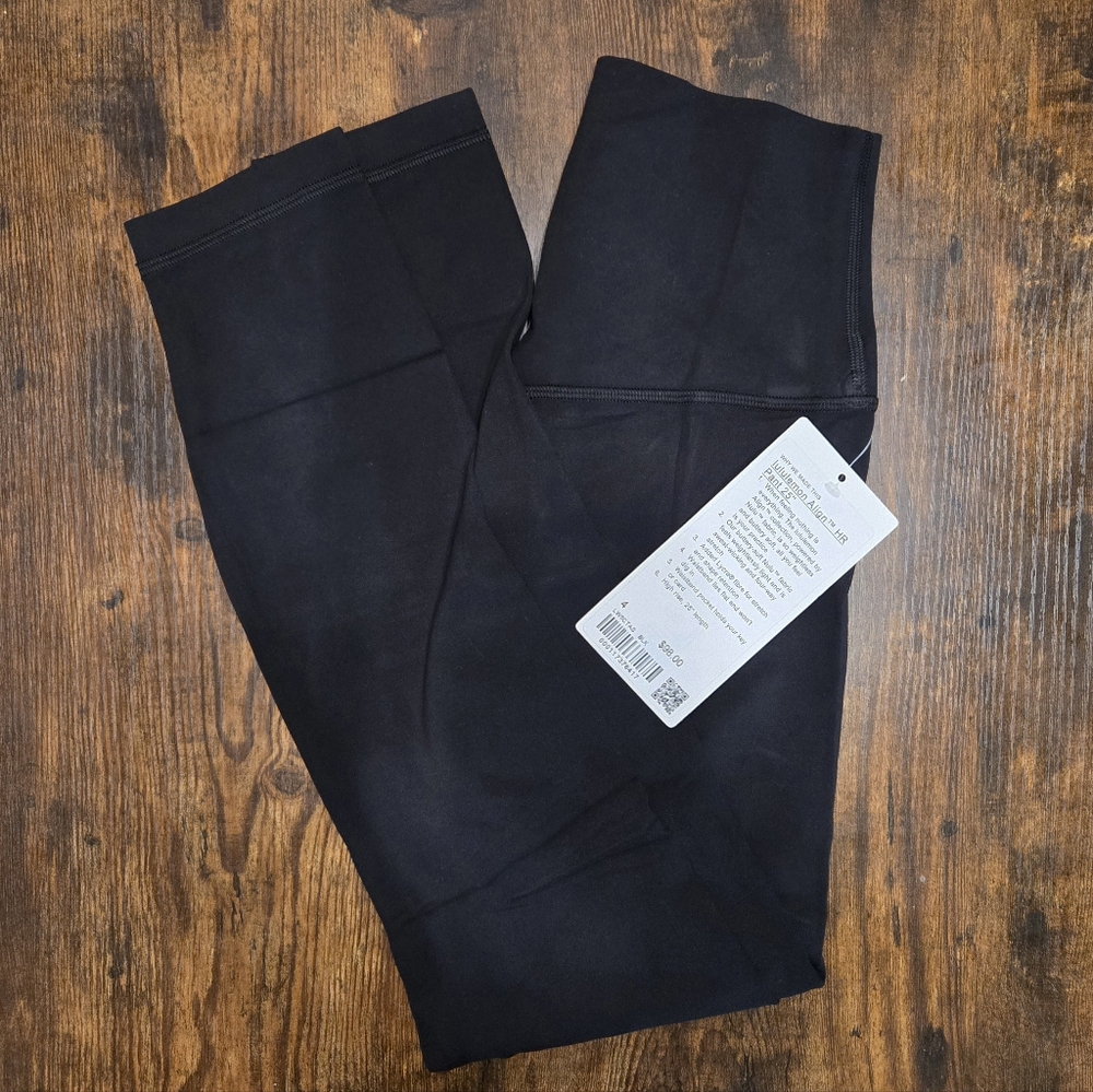 lululemon Align HR Pant 25" Size 4 New